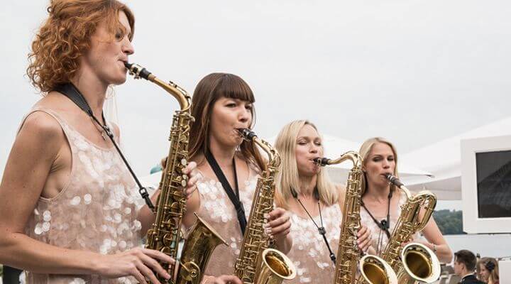 Saxophon Musiker