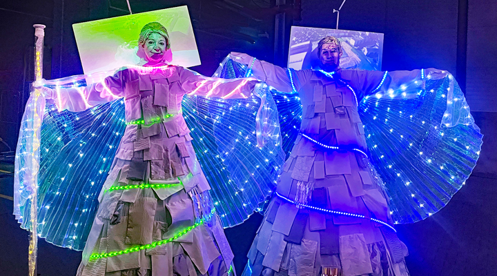 Stelzenläufer LED Lichter Stelzenläufer LED Lichter