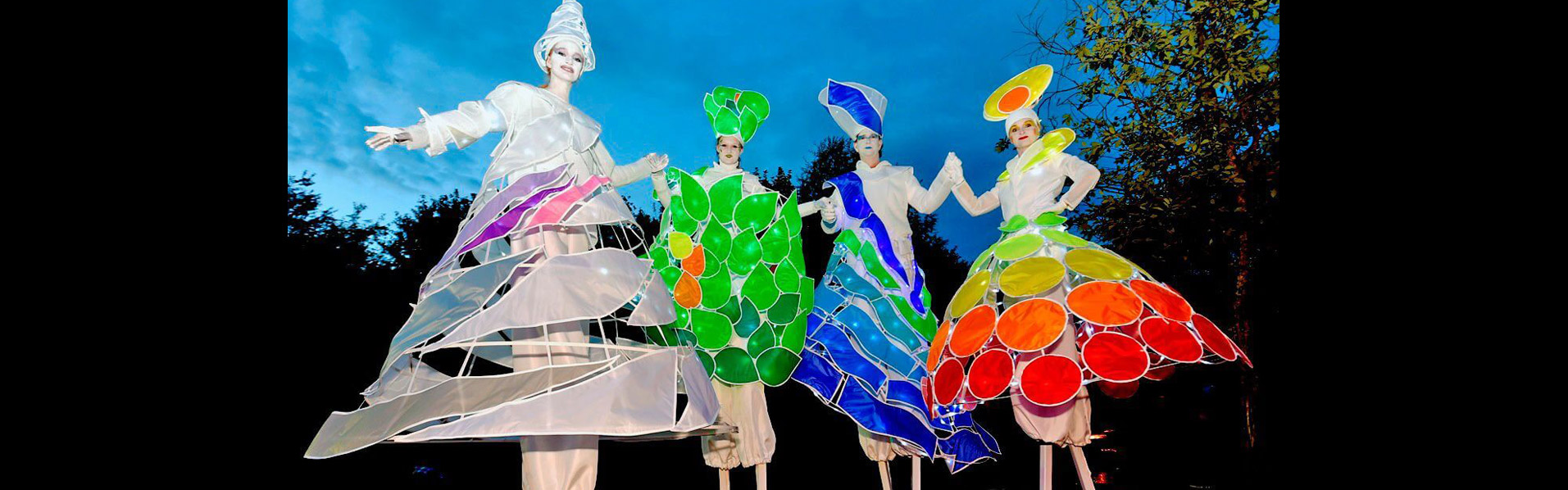 Stelzenläufer buchen Event